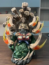 Naruto Hashirama Senju Action Figure - Hokage Statue Anime Collection Model Toy