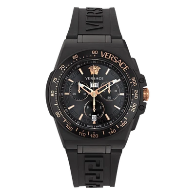 Versace Greca Extreme Chrono Schwarz Herren Armbanduhr VE7H00323 - Bild 1 von 4