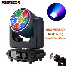 NEW Beam Wash 7x40W Moving Head Light RGBW/RGBL/RGBLAC LED Zoom Lighting DMX