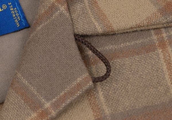 PENDLETON Wool Check Open Collar Board Shirt Size… - image 3