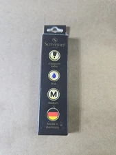 Scriveiner Ballpoint Refills | Blue | Medium Point (1.0 mm) | Pack of 4 Refills 