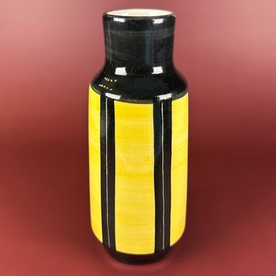 Vintage Strehla-Keramik Vase, Bauhaus-Pottery , DDR - East Germany, GDR