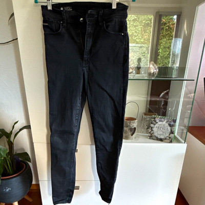 G-Star RAW Kafey Ultra High Skinny Jeans Damen Schwarz Denim High Waist W30 L30
