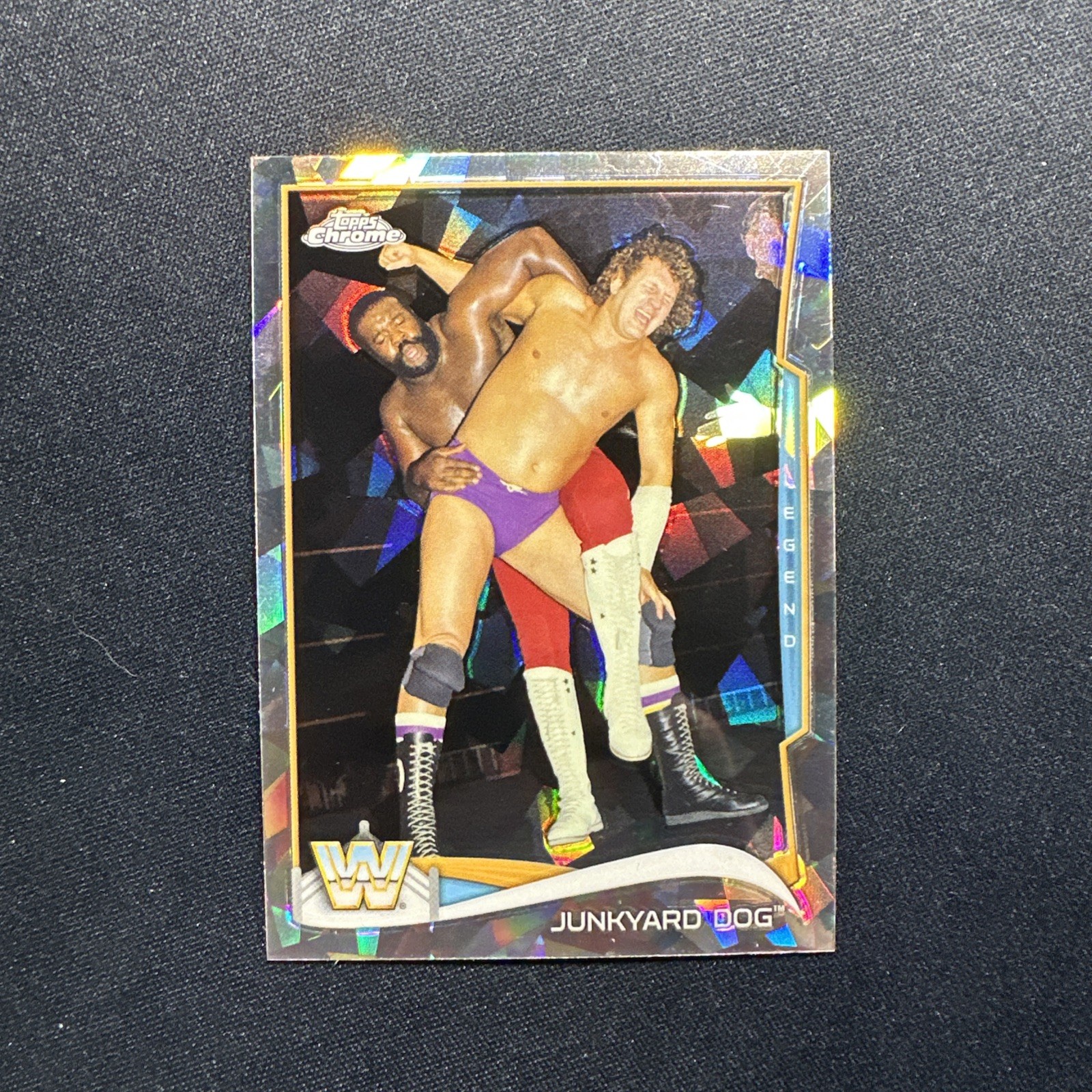 2014 Topps Chrome WWE X-Fractor Junkyard Dog #103