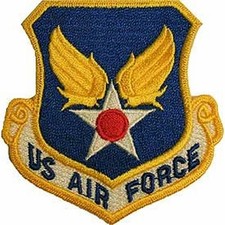 US AIR FORCE FLIGHT JACKET PATCH - Color - Veteran Owned Business