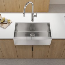 Farmhouse Apron Single Bowl Stainless Steel Kitchen Sink