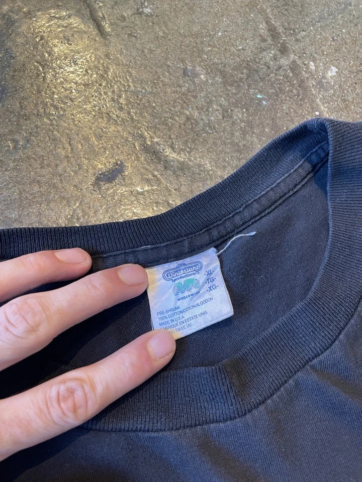 Camisa De Colección Años 90 Pantera The Great Southern Trendkill Tour Winterland Negra Talla XL Foto 2 de 3