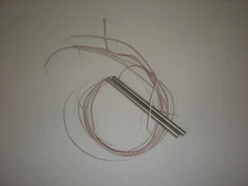 Lot of (2)  Watlow G7AX393A Firerod Cartridge Heaters - 120VAC - 600W - NOS