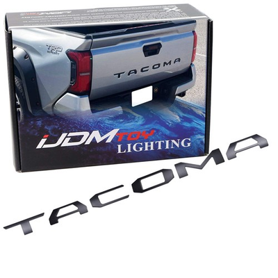 #ad #ad Matte Black Finish 3D Raised Tailgate Letter Pieces For 2024 up Toyota Tacoma $16.14