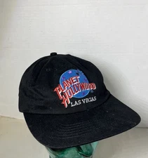 Vintage Planet Hollywood Strapback Adjustable Hat Cap 1996 Las Vegas