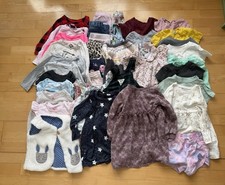 Lot Of 35 Pieces Baby Girls Clothing 2T Spring Outfits Mixed Brands