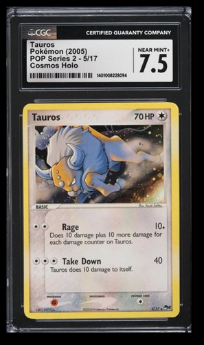 Tauros graded CGC 7.5 for sale on eBay