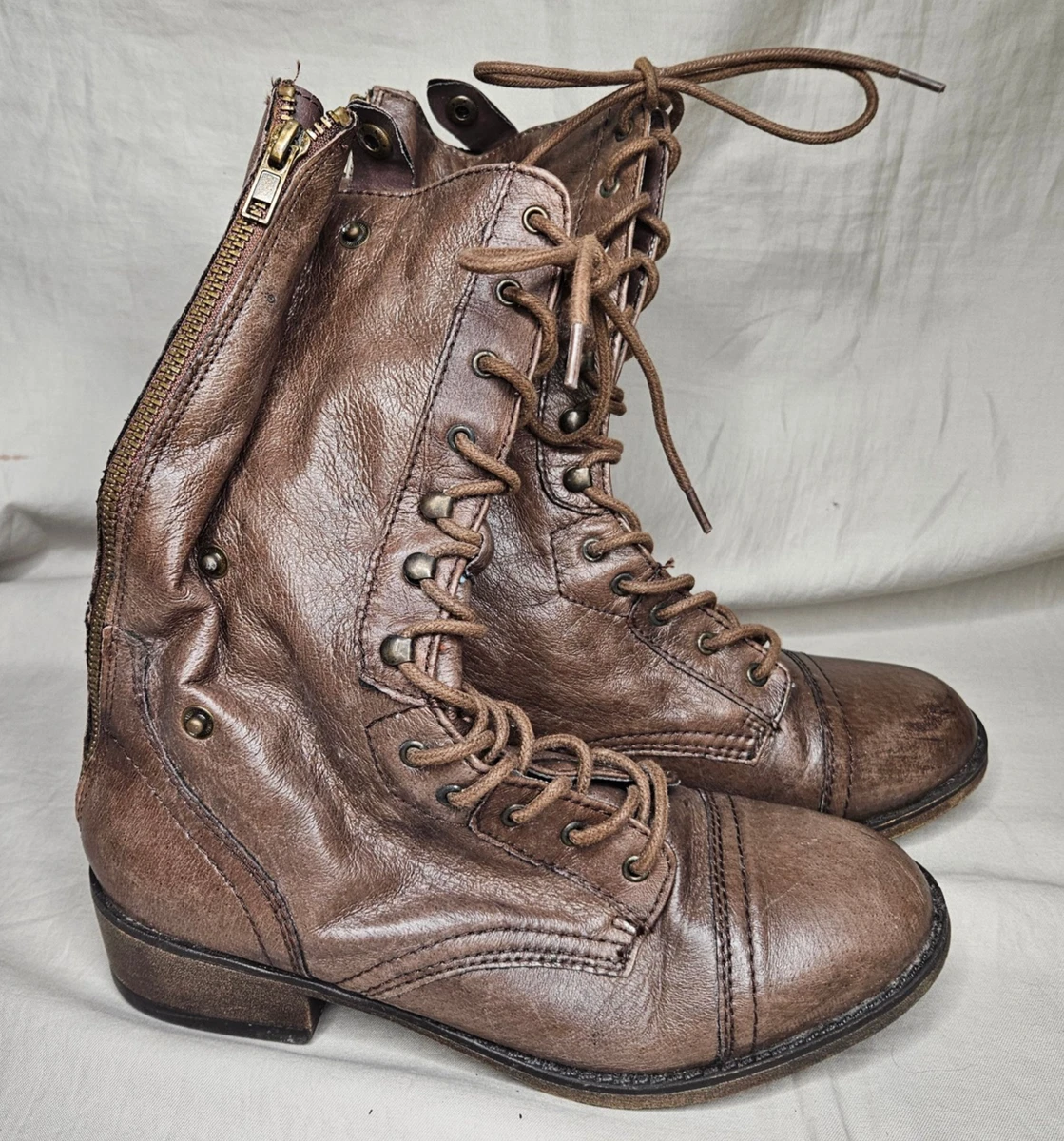 Steve Madden TANKER-P Beige - Envío gratis | Spartoo.es ! - Zapatos Botas  de caña baja Mujer 89,99 €, image size:1119x1200