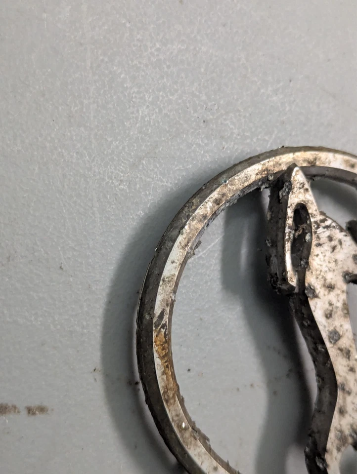 Vintage Chevrolet Impala Automobile Emblem DAMAGED 4877314 - Image 2 of 4