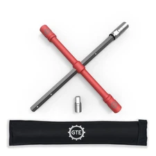GTE Tools - LugStrong 26" Universal Compact Lug Wrench Set, Super-S... Fast Ship
