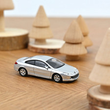 NOREV - 2006 silver car - Peugeot 407 coupe - 1/87 - NOREV474783