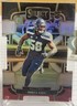 DERICK HALL RC 2023 Panini Select Red Black Prizm Die-Cut #85 Seahawks Rookie