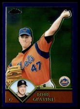 2003 Topps Chrome Tom Glavine New York Mets #386