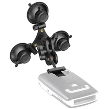 Radar Detector Mount, Triangular Suction Cup Mount,Windshield Radar Detector ...