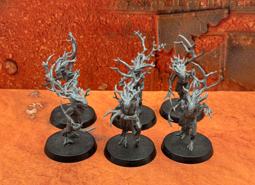6x SYLVANETH DRYADS BUILT Sylvaneth Warhammer Age of Sigmar AOS