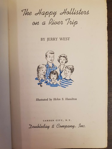 The Happy Hollisters On A River Trip by Jerry West Hardcover - Picture 10 of 10