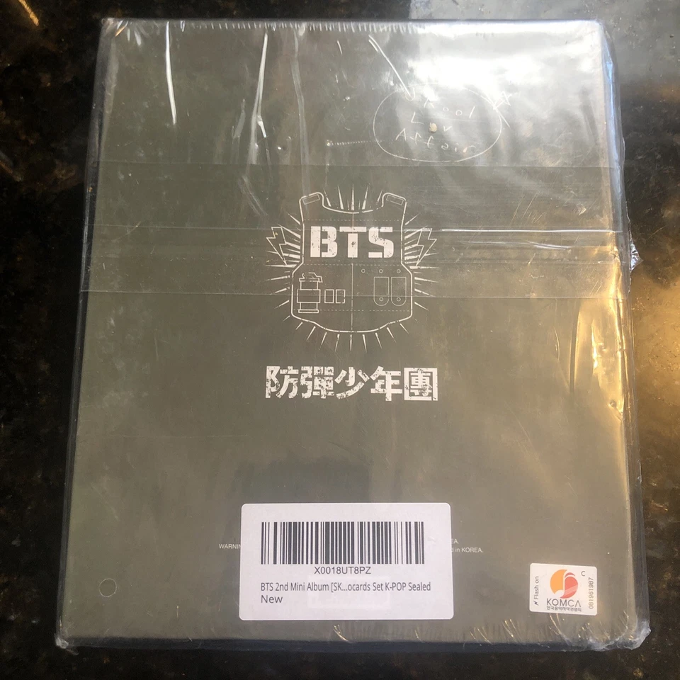 *US SHIPPING BTS-[SKOOL LUV AFFAIR] 2nd Mini Album CD+PhotoCard+Book Sealed New Foto 2 de 3