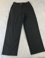 Talbots Petites Stretch womens black pants size 8