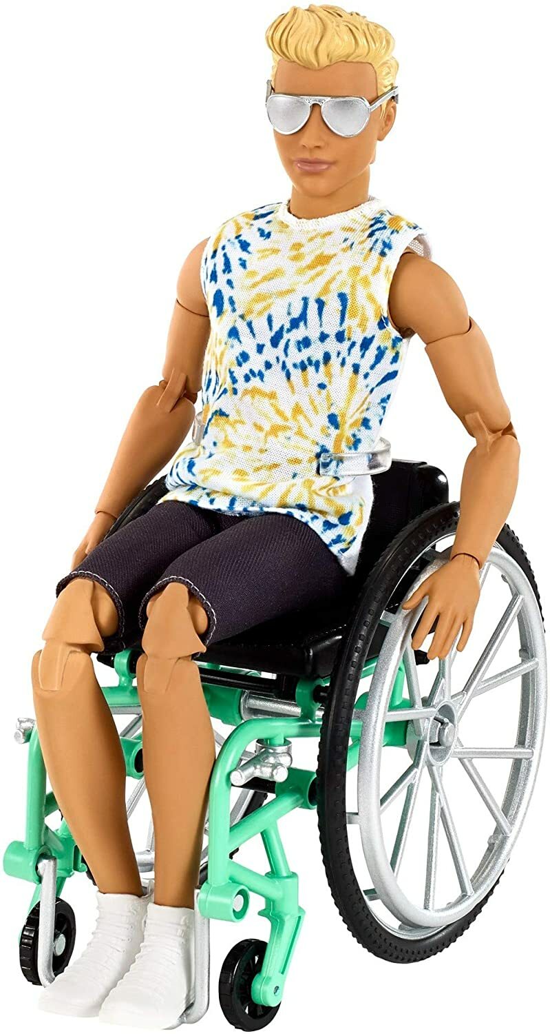 Barbie Ken Fashionistas Doll 167 Wheelchair Ramp GWX93 2020 Made to