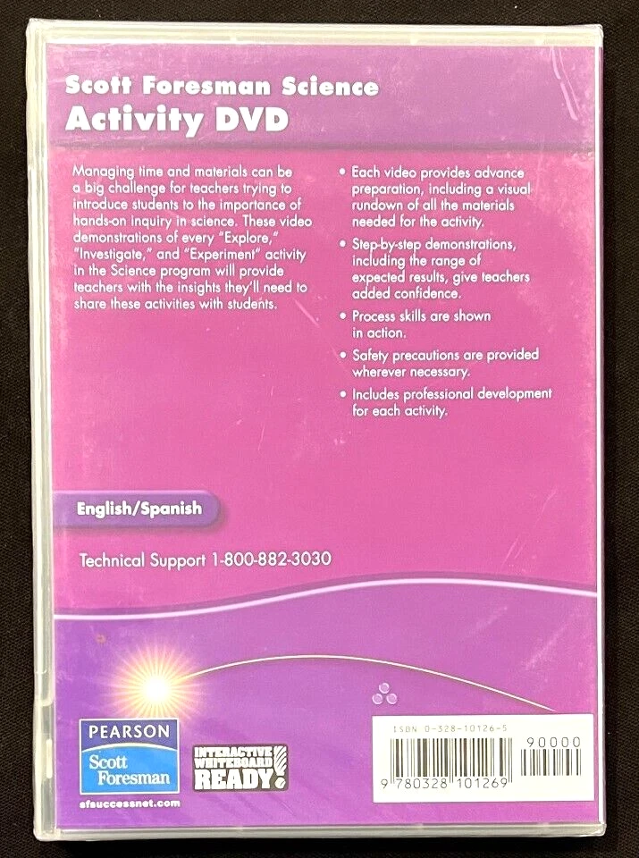 3rd Grade - SCOTT FORESMAN SCIENCE - ACTIVITY DVD  (English/Spanish) (2006) - Image 2 of 4
