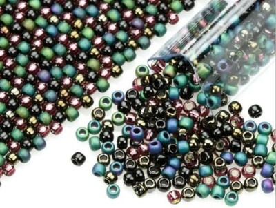 Artbeads Far Far Away Designer Blend, 11/0 TOHO Round Seed Beads 17gm Vial