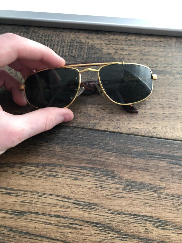 Safilo Mirage 2N PB3 Anteojos Monturas Aviador Dorado 56-17-135 G197 Foto 3 de 4