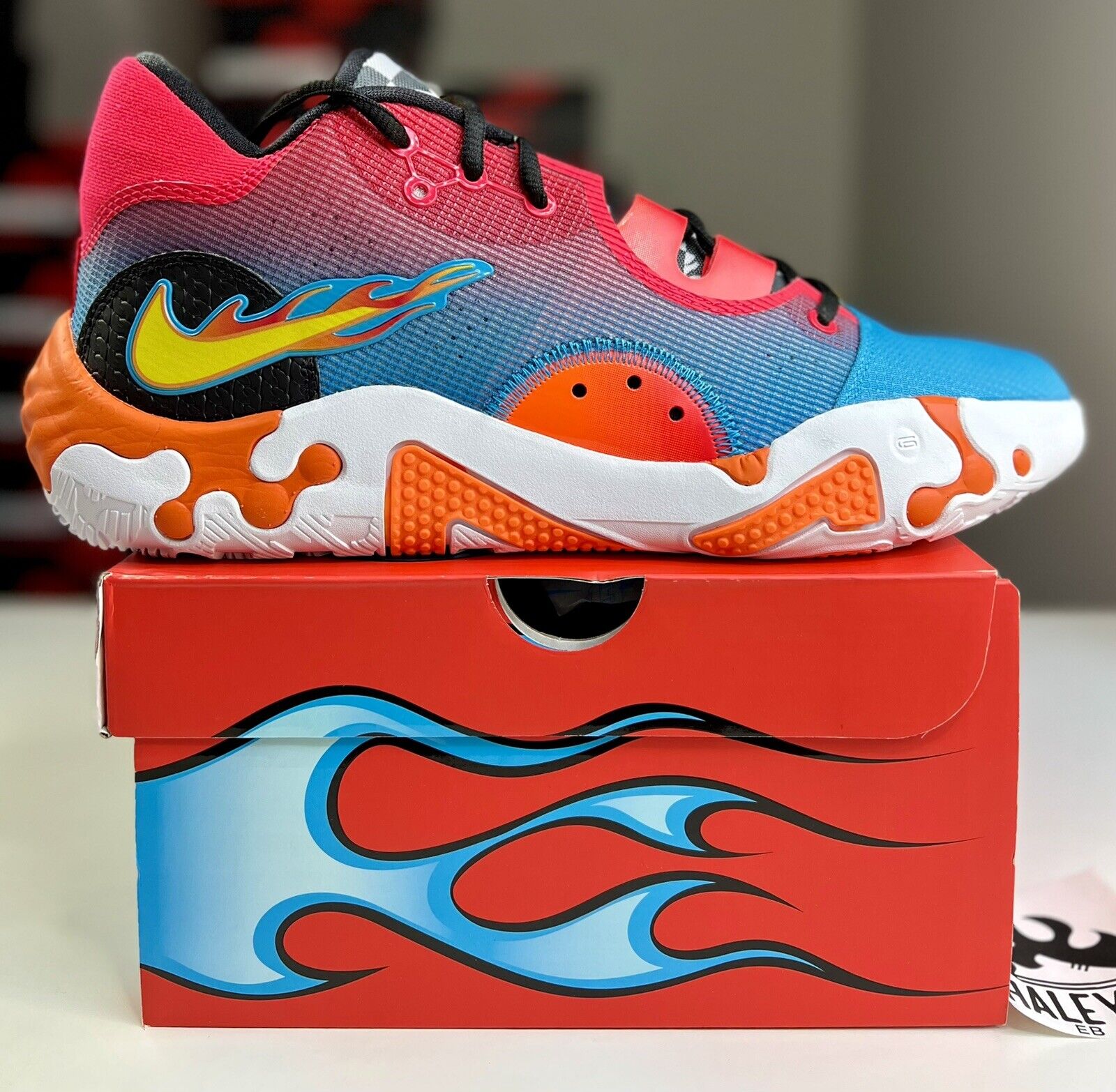 misil Stratford on Avon Hacia NEW Nike PG 6 Hot Wheels | Men Sizes 7.5 - 15 | DH8446-400 | eBay