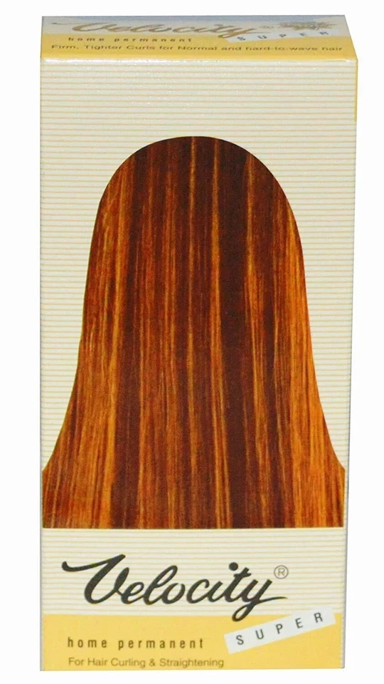 Velocity Home Permanent - For Hair Curling and Straightening