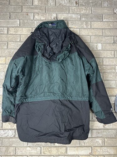 EDDIE BAUER GORE-TEX EBTEK MEN'S JACKET HOODED SIZE XL Ski Snow Winter Coat Warm - Picture 11 of 13
