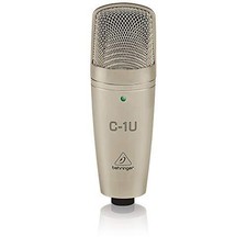 C-1u Studio Condensor Microphone, Compatible With Pc And Mac