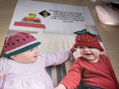 Knitting Pattern: Pincushion, Bookmark, Pencil Case, Dish, Baby Fruit Hats - Picture 7 of 8