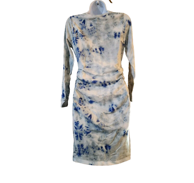 old navy tie dye t shirt dress Loose Vintage Tie-Dye Long-Sleeve T-Shirt Shift Dress
