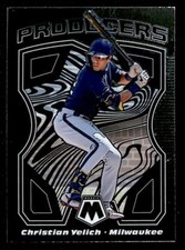 2021 Panini Mosaic Producers Christian Yelich Milwaukee Brewers #P5