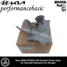 New OEM 251003L100 Coolant Pump Assy for Hyundai Genesis Kia Stinger