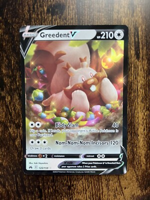 greedent v pokemon card value (Alternate Full Art) 257/264 Price 2026 256/264 / Ultra Rare Card Type / HP / Stage Greedent V #257 Prices |