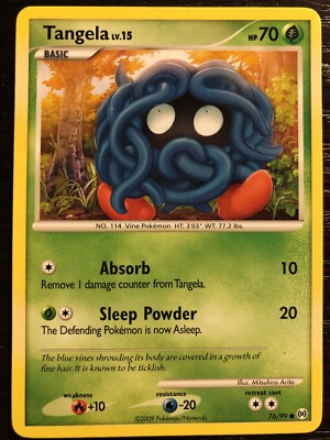 Pokemon Card - Tangela 76/99 Arceus NM
