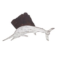 Imax Corporation Sammie The Sailfish Wall Sculpture In Brown on sale Imax Corporation Sammie The Sailfish Wall Sculpture In Brown on sale