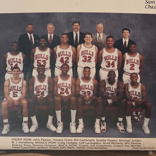 Wheaties collectible cereal box-empty, Chicago Bulls (1991). - Picture 4 of 4