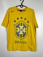 Brazil Nike football vintage t-shirts size L