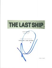 Rhona Mitra Signed Autographed THE LAST SHIP Pilot Episode Script COA VD