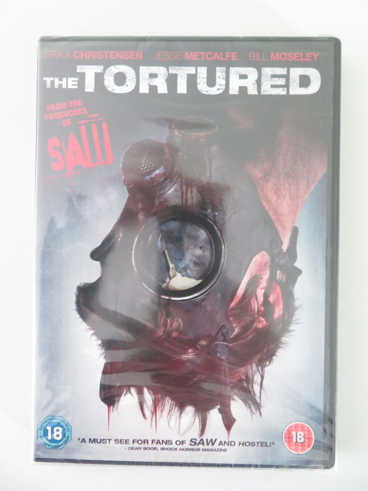 THE TORTURED (DVD) ERIKA CHRISTENSEN JESSE METCALFE 2010 REGION 2