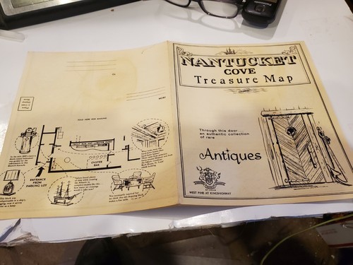 Vintage  Nantucket Cove Mayfair Hotel  Restaurant Menu St. Louis Missouri 