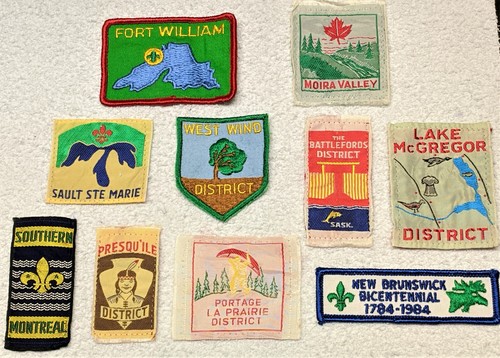 Cash’s Moira Valley Boy Scout Uniform District ribbon Badge Canadian ONM2AN2 - 第 4/6 張圖片