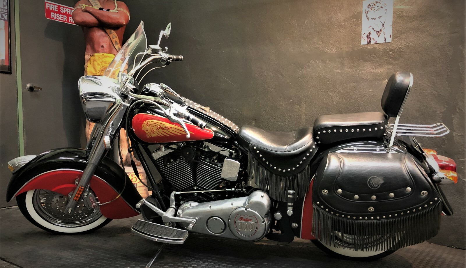 2001 Indian CHIEF CENTENNIAL YEAR 100 YR ANNIVERSARY  2001 INDIAN CHIEF 100 YEAR ANNIVERSARY  1 of 1-THE CENTENNIAL YEAR  XLNT COND'.