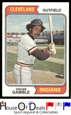 1974 Topps #152 Oscar Gamble Cleveland Indians Baseball Card